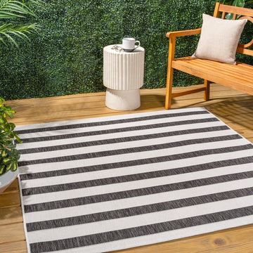 Aveiro Wide Stripe Indoor/outdoor Area Rug